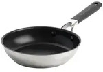 KitchenAid Classic Stainless Steel Bratpfanne silber 24cm Sp&uuml;lmaschinenfest