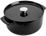 KitchenAid Br&auml;ter mit Deckel schwarz 26 cm backofengeeignet leicht zu reinigen