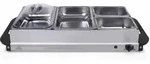 Tristar Buffet-Speisenw&auml;rmer 300 W 6,8 L Edelstahl Silbern