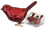 Inges Magic & Goodz 3 Christbaumschmuck V&ouml;gel auf Clip 9cm Kunststoff