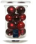 Christmas Decorations 16 Weihnachtskugeln 8cm Glas Christbaumkugeln