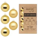 Inges Magic & Goodz 30 Weihnachtskugeln 6cm Glas Christbaumkugeln