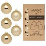 Inges Magic & Goodz 30 Weihnachtskugeln 6cm Glas Christbaumkugeln