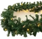 Mojawo XXL LED Tannengirlande 810cm mit 100 LED