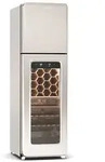 Klarstein Shirley Wine Cooler + Freezer | 2-in-1-Ger&auml;t | Vintage | 2 K&uuml;hlzonen | 60