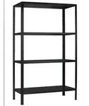 SCHULTE Regalwelt Steckregal mit 4 PowerMAX Fachb&ouml;den, 65 kg Tragkraft, 180x120x40