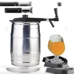 Profi Tap mit CO2 Automatik f&uuml;r 5 Liter Partyfass Bierfass Zapfanlage