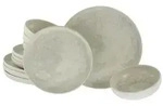CreaTable Uno Athena Tellerset 12-tlg Steinzeug