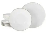 CreaTable Valencia gold Tafelservice 12-tlg Porzellan
