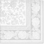 PAPSTAR 50 Servietten "ROYAL Collection" 1/4-Falz 40 cm x 40 cm weiss...