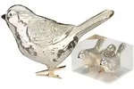 Inges Magic & Goodz 3 Christbaumschmuck V&ouml;gel auf Clip 9cm Kunststoff
