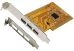 EXSYS EX-1083 USB 2.0 PCI Karte mit 3 Ports