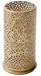 DUNI Kerzenhalter aus Metall 140 x 75 mm Bliss gold
