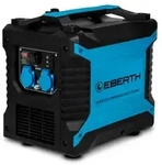 EBERTH 2000W Inverter Stromerzeuger, 3 PS 4-Takt-Benzinmotor, leise, 2x 230V & 2x