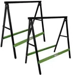 Baumarktplus Klappbock S&auml;gebock Arbeitsbock klappbar 2er Set Traglast 200 kg/Paar