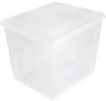 Keeeper - Aufbewahrungsbox 30L 39x33x32cm Transparent, Kollektion Bea