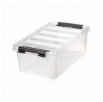 Orthex SmartStore Classic Aufbewahrungsbox 4 Liter, 38x14x11 cm, Transparent, mit