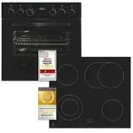 Exquisit Herd-Set EHE285-HBZ-020-Set schwarz | Energieeffizienzklasse A | 75 l Exquisit Herd-Set EHE285-HBZ-020-Set schwarz | Energieeffizienzklasse A | 75 l