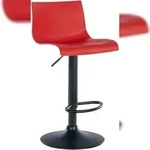 CLP Barhocker Branford rot/Kunststoff