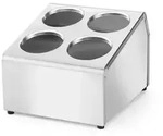 HENDI Halter f&uuml;r Besteckk&ouml;rbe, 255x295x(H)215mm