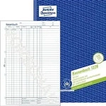 Avery Zweckform Kassenbuch EDV-gerecht, Recycling, A4, Blaupapier, mit