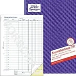 Avery Zweckform Kassenabrechnung 1757 DIN A4 2x40Blatt