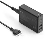 Hama 4-Port USB GaN Ladestation 65W, Schnellladeger&auml;t