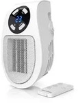 Brandson Steckdosen Heizl&uuml;fter, 500W Mini Heizung mit Temperaturregelung &
