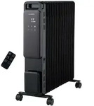 KLAMER &Ouml;lradiator 2500 W, Elektroheizung energiesparend, 13 Rippen, 3 Heizstufen mit