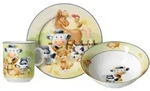 Ritzenhoff & Breker HOFTIERE Kindergeschirr Set 3-teilig