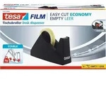 tesa Klebebandabroller tesafilm Easy Cut Economy Schwarz 25 mm (B) x 66 m (L)