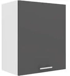 VCM K&uuml;chenm&ouml;bel H&auml;ngeschrank Esilo Wei&szlig; / Anthrazit H. 60 x B. 50 x T. 31 cm