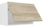 VCM K&uuml;chenm&ouml;bel H&auml;ngeschrank Esilo Wei&szlig; / Sonoma-Eiche H. 40 x B. 60 x T. 31 cm
