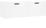 vidaXL Wandschrank Wei&szlig; 100x36,5x35 cm Holzwerkstoff