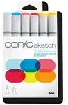 Layoutmarker Copic Sketch 6er Set Grundfarben