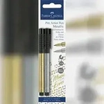 Faber Castell Tuschestift Pitt Artist Pen gold+silber