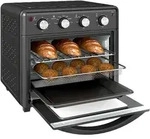 HOMCOM - Hei&szlig;luftfritteuse - 43L x 39B x 39H cm - schwarz