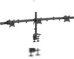 HFTEK&reg; Tischhalterung f&uuml;r 3 Bildschirme von 15 bis 27 Zoll VESA 75/100