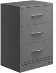 CASARIA&reg; Nachttisch Eloise 54x39x28cm Anthrazit