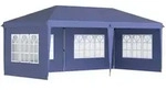 Outsunny - Pavillon - ca. 3x6m - Oxford und Stahl - blau