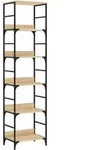 vidaXL B&uuml;cherregal Sonoma-Eiche 50x33x188,5 cm Holzwerkstoff