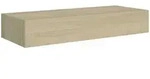 vidaXL Wandregal mit Schublade Eichen-Optik 60x23,5x10 cm MDF