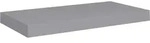vidaXL Schweberegal Grau 50x23x3,8 cm MDF