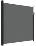 vidaXL Seitenmarkise Ausziehbar Anthrazit 200x600 cm