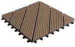 KARAT Klickfliese Terrassenfliese "Classic" - 30 x 30 cm - F&uuml;r Innen und Au&szlig;en