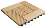 KARAT Klickfliese Terrassenfliese "Classic" - 30 x 30 cm - F&uuml;r Innen und Au&szlig;en