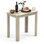 VCM Esstisch Esal Sonoma-Eiche H. 76 x B. 80 x T. 50 cm