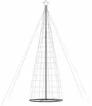 vidaXL LED Weihnachtsbaum 1534 LEDs Blau 500 cm 4016458