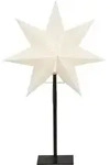 Star Trading 232-90, Leichte Dekorationsfigur, Schwarz, Wei&szlig;, Textil, Umgebung,