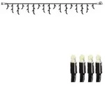 StarTrading System24 LED Eisregen Vorhang 1,5x0,7m Icicle Lichterkette...